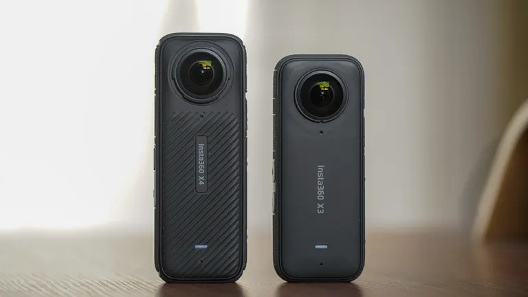 Thiết kế thân máy của Insta360 X4 vs Insta360 X3
