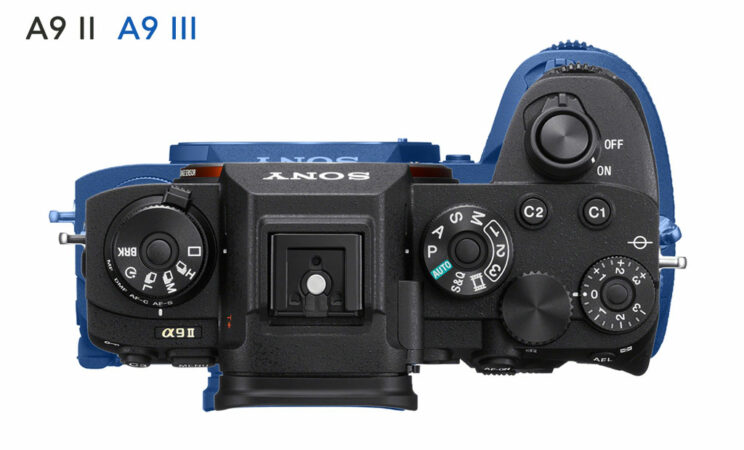 Trọng lượng & kích thước của Sony a9 iii và a9 ii