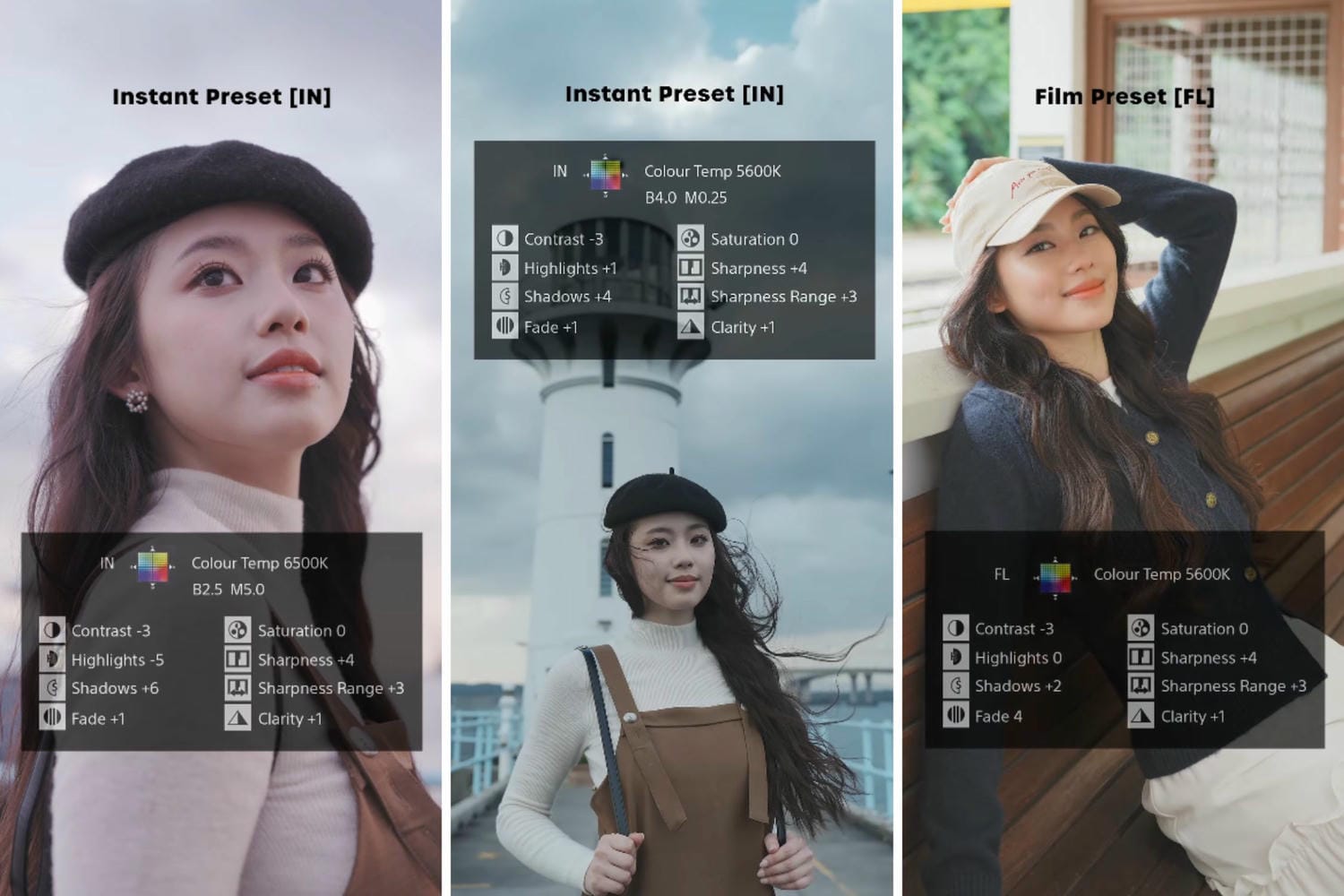 Một số thiết lập Sony Creative Look tham khảo