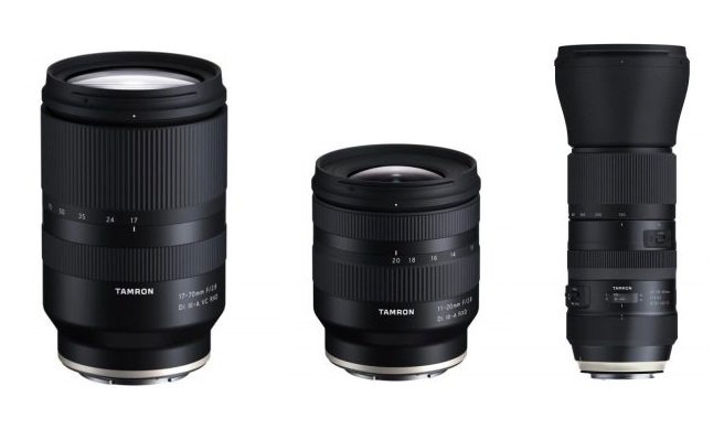 ba ống kính tamron cho sony E