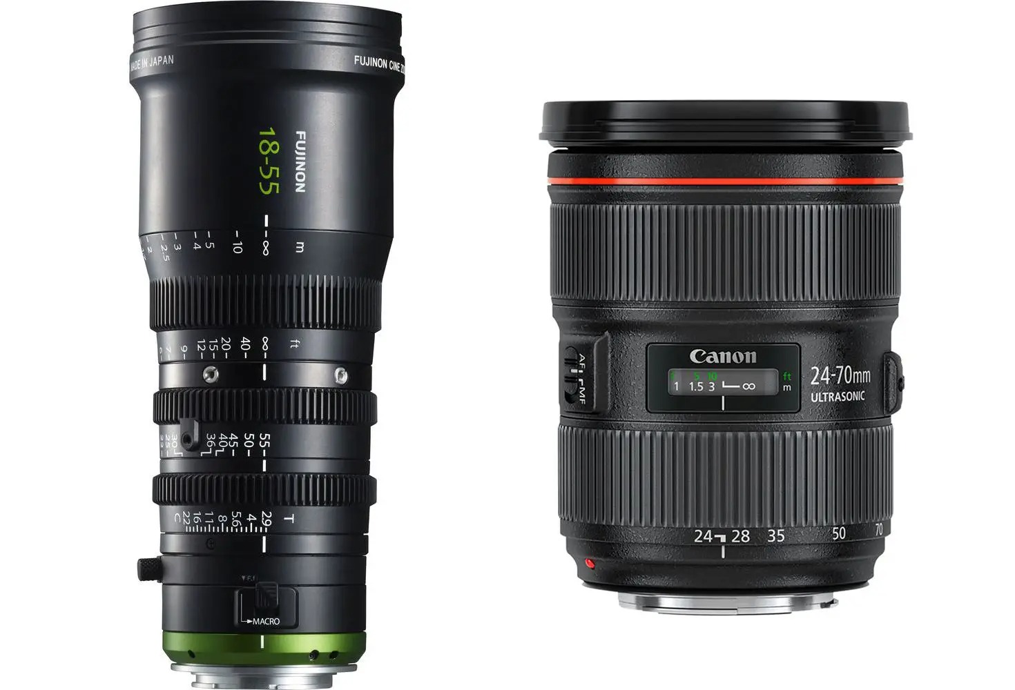 Có hai loại lens máy ảnh phổ biến