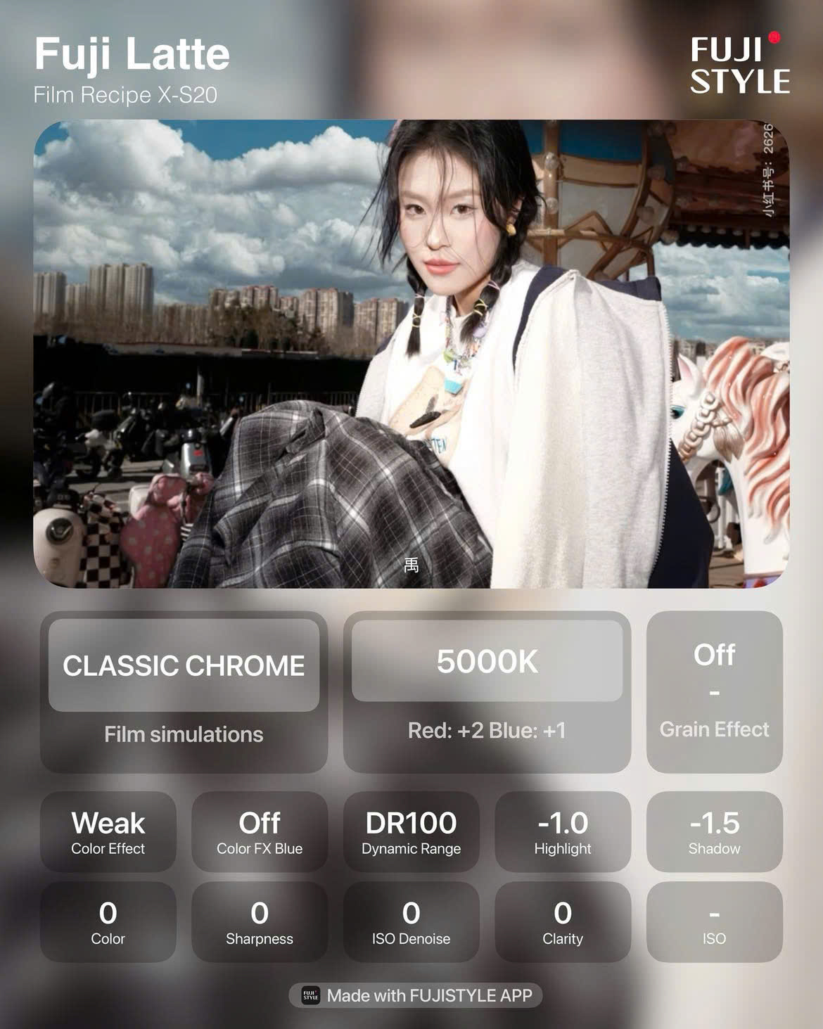 Fuji Latte là một Fujifilm Recipe quyến rũ, có phần hoài cổ