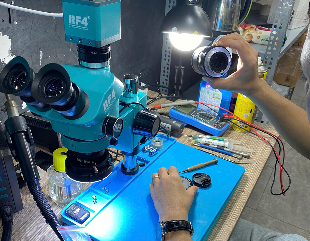 Sửa máy ảnh, ống kính uy tín