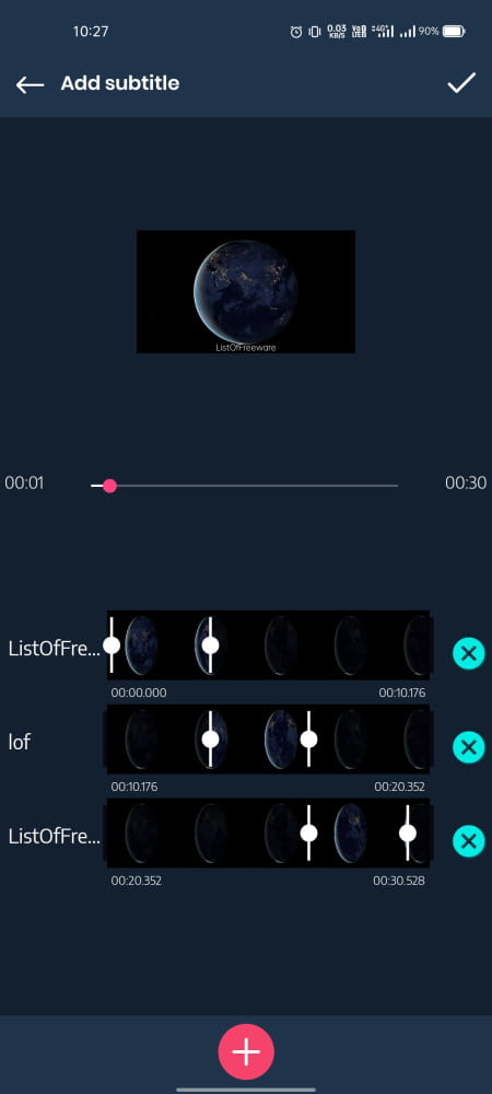 Video Subtitle Maker là một ứng dụng tạo phụ đề miễn phí cho Android