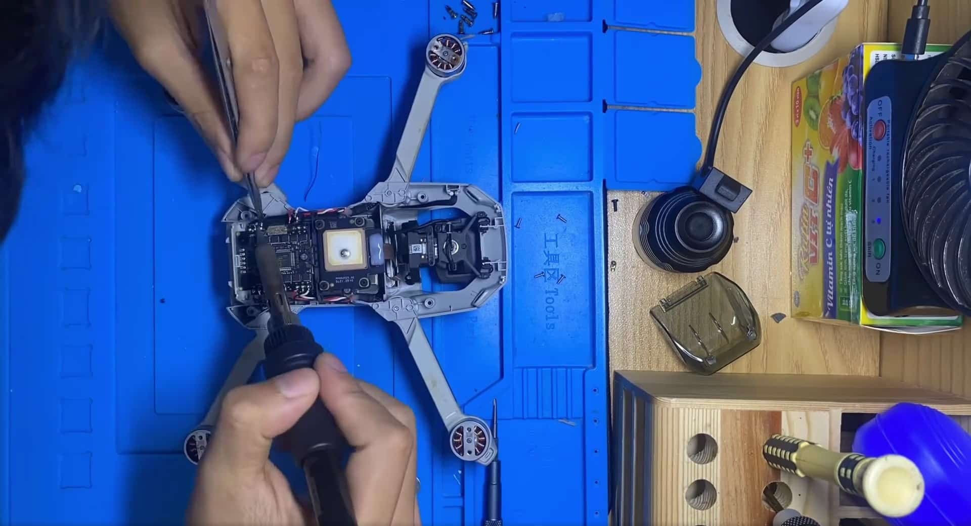 Dịch vụ sửa chữa flycam uy tín tại AGS Tech