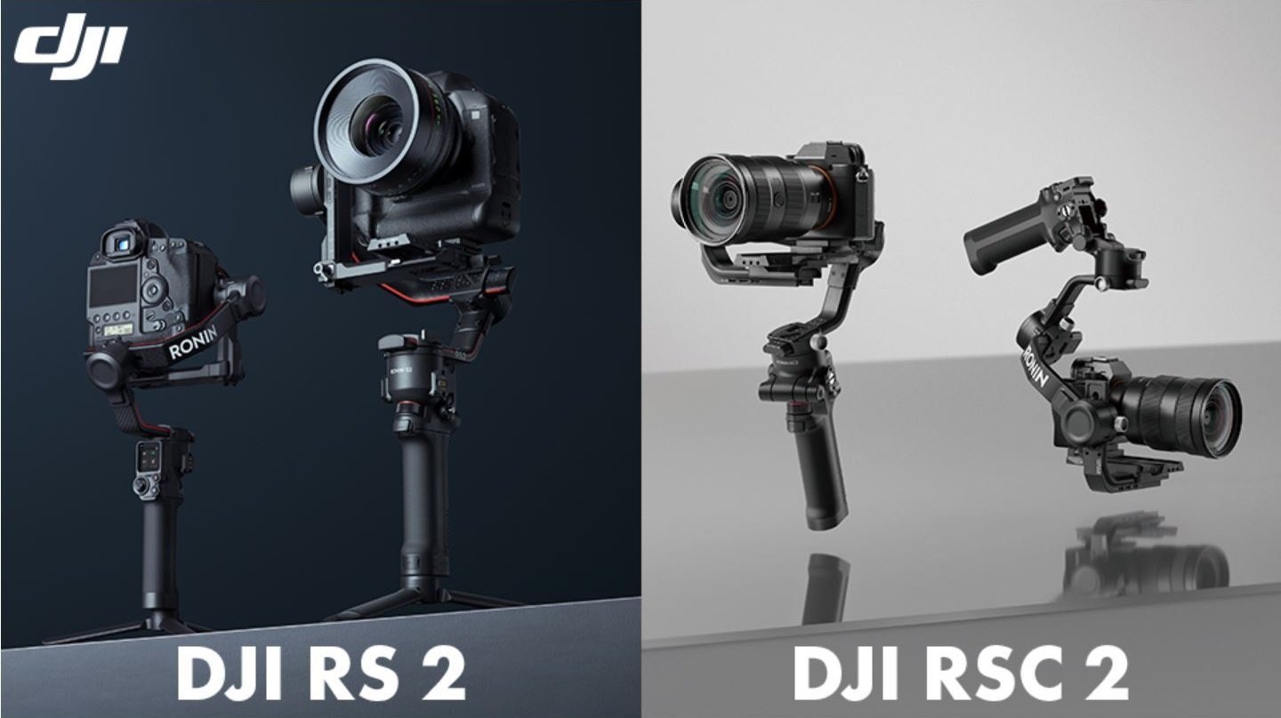 DJI RSC2 và DJI RS2 chất lượng hoàn thiện tuyệt vời