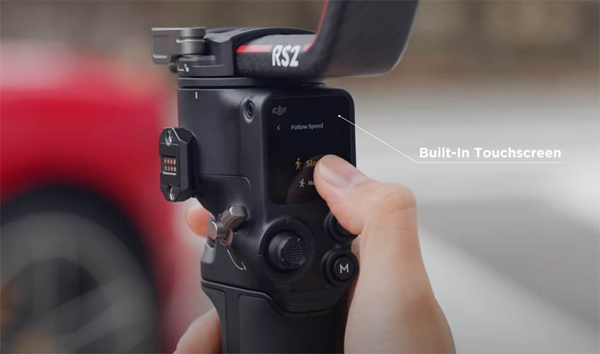 DJI RS 2 Màn hình cảm ứng 1.4 inch