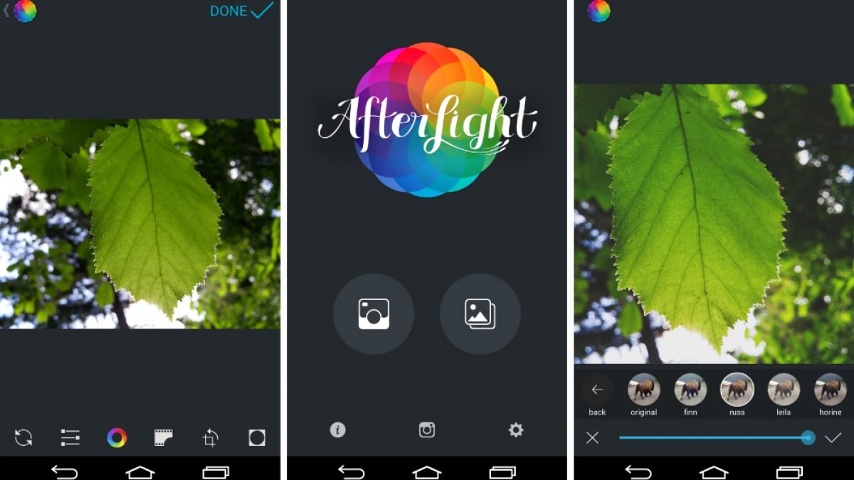 Photo Editor Mobile App - AfterLight