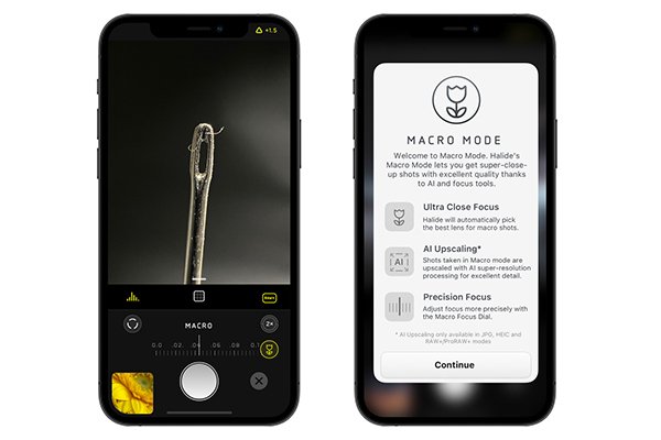 Ứng dụng Halide chụp ảnh Marco trên iPhone