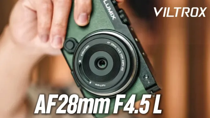 AF 28mm f/4.5 ngàm L sở hữu thiết kế pancake