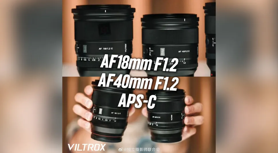 Hai ống kính mới sở hữu khẩu độ f/1.2