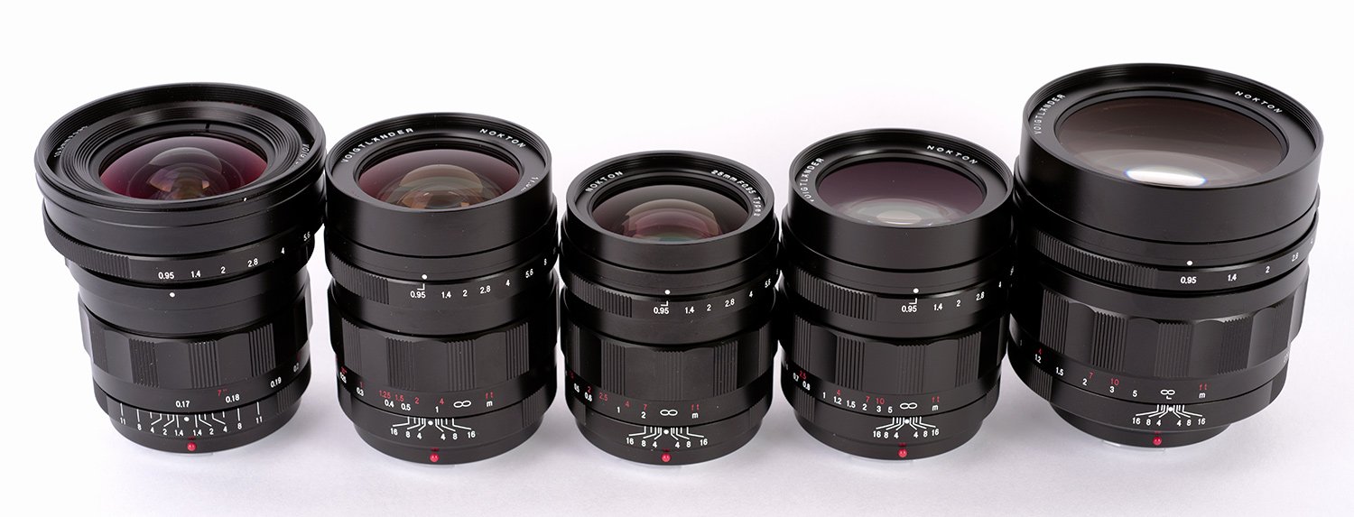 Ống kính khẩu độ f/0.8 - Dòng ống kính voigtlander f0.95